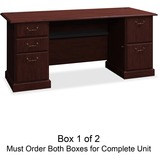 Bush Syndicate 6372CSA1-03 Pedestal Desk Box 1 of 2 - 6372CSA103