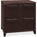 Bush Enterprise Coll. Mocha Cherry Desk Ensemble