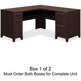 Bush Enterprise 2930MCA1-03 L-Shaped Desk Box 1 of 2