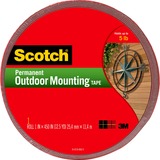 4011LONG - Scotch Exterior Weather-Resistant Double-Sided Tape with Red Liner