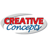 Creative Concepts CC-H45B 1' Low Profile Wall Mount