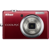 Coolpix S570 Point &amp; Shoot Digital Camera - Red