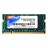 Patriot Memory Signature 2GB DDR2 SDRAM Memory Module - PSD22G6672S