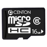 Centon 16GB microSD High Capacity (microSDHC) Card - Class 6