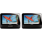 Philips PET7402 Dual Screen Portable DVD Player