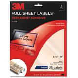 3M Full Sheet Address Label MMM3500L