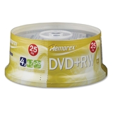 Memorex 4x DVD+RW Media