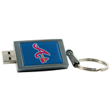 Centon 2GB DataStick Keychain Atlanta Braves USB 2.0 Flash Drive