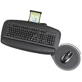 2143BL - Safco Premier 2143 Keyboard Platform with Control Zone