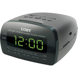 Coby CR-A58 Desktop Clock Radio CRA58BLK