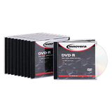 Innovera DVD Recordable Media - DVD-R - 16x - 4.70 GB - 10 Pack Jewel Case