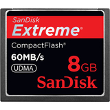 SanDisk Extreme SDCFX-008G-A61 CompactFlash (CF) Card