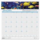 Doolittle Panoramic Sea Life Wall Calendar