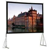 DA-LITE Da-Lite Heavy Duty Fast-Fold Deluxe Portable Projection Screen