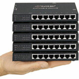 Black Box LE2801A-FO Fiber Optic Stackable Ethernet Hub - 8 x 10Base-T