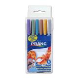 Dixon Prang Metallic Colors Brush Pen DIX80002
