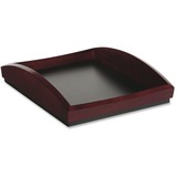 Rolodex Executive Woodline II Front Loading Single Desk Tray