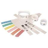 Zebra Wristband Polypropylene 1 x 7.6875in Direct Thermal Zebra Z-Band Soft Infant HC100 10007746K