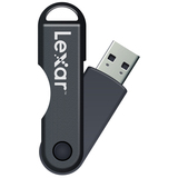 MICRON Lexar Media 64GB JumpDrive TwistTurn USB2.0 Flash Drive