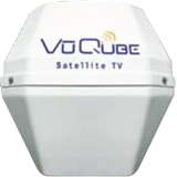 Vuqube V10 Mobile Satellite TV Antenna
