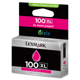 Lexmark No. 100XL Ink Cartridge - Magenta