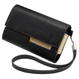 Xentris Smartphone Case - Leather - Black, Tan