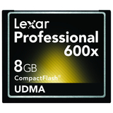 Lexar Media Professional 8 GB CompactFlash (CF) Card