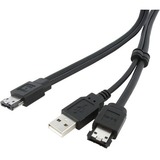 STARTECH.COM StarTech.com 3 ft eSATA and USB A to Power eSATA Cable - M/M