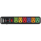 Monster Cable PowerProtect MP AV 600 6-Outlets Surge Suppressor - Receptacles: 6