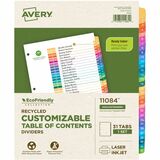 Avery Ready Index Table of Contents Divider AVE11084
