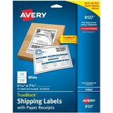 Avery Shipping Label with Paper Receipt