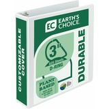 Samsill Earth's Choice Biodegradable D-Ring View Binder