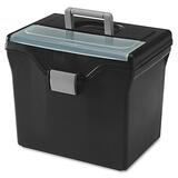 Iris HFB-24-TOP Portable File Box with Organizer Top IRS111022