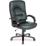 Lorell Woodbridge Series Executive High-Back Chair