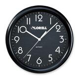 Lorell 60992 Radio Control Wood Wall Clock LLR60992