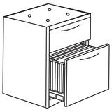 Lorell Modular Hanging Pedestal LLR64851