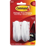 3M Command Strips and Designer Medium Hook MMM17081