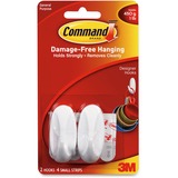 3M Command Strips and Designer Small Hook MMM17082