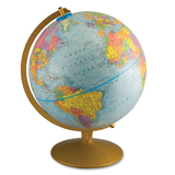 Advantus World Globe with Blue Oceans