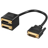 Ultra DVI Video Cable - 12' - Splitter Cable - Black