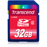 Transcend 32GB Secure Digital High Capacity (SDHC) Card - Class 2