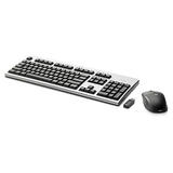 HP 2.4GHz Wireless Keyboard and Mouse - Keyboard - Wireless - Mouse - Laser