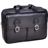 MCKLEIN McKlein 15565 Notebook Case - Leather - Black