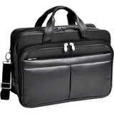 MCKLEIN McKlein 83985 Notebook Case - Leather - Black