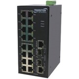 Transition Networks SISTM1040-262D-LRT Ethernet Switch - 18 Port - 2 Slot