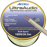 Accell Audio Cable - 98 ft - White
