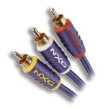 Nxg Composite A/V Cable - 32.81 ft - Blue