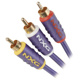 Nxg Composite A/V Cable - 13.12 ft - Blue