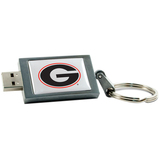 Centon DataStick Keychain Collegiate University of Georgia Flash Drive - 8 GB