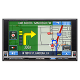 Alpine IVA-W203 6.5 Double Din DVD/Navigation Ready Receiver